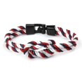 thumbnail image 2 of Pulsera de cuerda de nailon trenzada con gancho fácil Pulsera de cuerda de nailon trenzada para hombre de moda, 10, 2 of 5