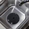 thumbnail image 2 of Tapones de baño CHAO Tapón de silicona para fregadero 15 cm de diámetro negro (2) piezas, 2 of 4