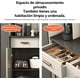 thumbnail image 5 of Zocalo Armario de Cocina 5 Niveles con Puertas y Cajones | Gran Capacidad, Multiusos,  Blanco, 5 of 8