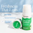 thumbnail image 5 of FOMIN Antiperspirant Deodorant Stick - 1 Pack - Cucumber Aloe Stick for Sweat & Odor Protection for Long Lasting Freshness - Aluminium, Parabens & Dyes Free Deodorant Stick for Men & Women, 5 of 6
