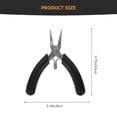 thumbnail image 2 of 1pc Stainless Steel Needle Nose Plier Jewelry Making Hand Tool DIY Tool Clamp, 2 of 9