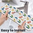 thumbnail image 6 of Pofeuu Dinosaur (2) Print Splash Guard for Sink Faucet Sink Gadgets-Splash Guard Behind Faucet Drip Catcher for Kitchen, Bathroom,Sink Mat, 6 of 7