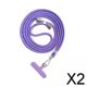 thumbnail image 1 of 2x Cordón para Teléfono Correa de Seguridad para Atadura de Teléfono Anti Lost Crossbody de Pestaña de Atadura de Seguridad Universal Correa P 2 piezas, 1 of 8