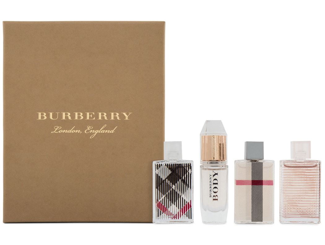 Burberry - ($60 Value) Burberry Mini Perfume Gift Set For Women, 4