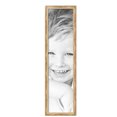 thumbnail image 2 of ArtToFrames 10" x 40" Honey Picture Frame, 10x40 inch Brown MDF Poster Frame (WOM-4085),  Pack, 2 of 8