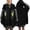 Black, variant on Womens Long Sleeve Oversized Hoodies Loose Spring Crewneck Fashion Sweatshirts Punk Gothic Graphic Print Fall Y2K Top