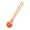 Orange 29x5cm, variant on Bouncy Chew Ball with Pull String - Rubber Interactive Dog Toy for Fetch, Training & Teeth Cleaning, Large Breed Puppy and Adult Dog Toys