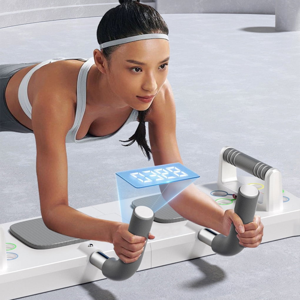 Redempat Convenient Fitness Equipment Push Up Boards For On Go Training Easy to carry Fitness Gear Exercise black