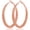 Rose Gold-30mm, variant on 14K Gold Plated Thick Twisted Hoop Earrings for Women, Hypoallergenic 925 Sterling Silver Post, Jewelry Gifts