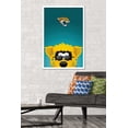 thumbnail image 2 of NFL JacksonVille Jaguars - S. Preston Mascot Jaxon DeVille Wall Poster, 22.375" x 34", Framed, 2 of 3