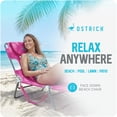 thumbnail image 2 of Ostrich The Original Chaise Lounge Beach Chair and Custom Fitted Towel Cover, 2 of 12