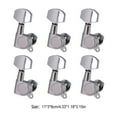 thumbnail image 1 of VONKY 6 Pcs Piquets de Réglage pour Guitares, Bouton de Réglage Professionnel, Boutons de Guitare Scellés pour Remplacer Type 2, 1 of 7