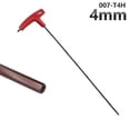 thumbnail image 1 of Juego de llaves Allen de 3/4/5/6/8 mm, herramienta manual, juego de llaves hexagonales de tipo extra largo, llave plana con mango en T para reparación, 1 of 5