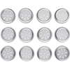 Kate Aspen Mason Jar Lids, Flower, Set of 12