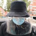 thumbnail image 3 of VONKY Fisherman Hat Eyes Nose Mouth Protective Shield Screen Cap Windproof Anti-dust Anti-splashing, 3 of 9