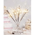 thumbnail image 2 of 48pc Pack VIP Wedding Sparklers Cake Sparklers 10 inches Burns Approx. 35 Second - 8 Packs of 48 Sparklers, 2 of 5