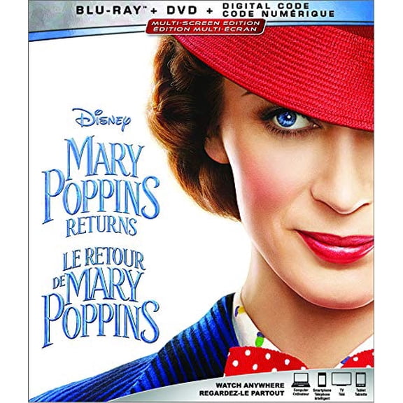 Pre-Owned Mary Poppins Returns [Blu-ray + DVD + Digital]