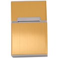 thumbnail image 2 of Light Aluminum Cigarette Case (Gold), 2 of 4