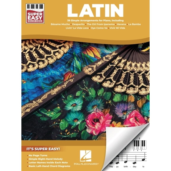 Latin - Super Easy Piano Songbook, (Paperback)