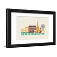 thumbnail image 1 of City Living Brooklyn Natural Framed Print Wall Art, 1 of 5
