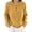 Yellow, variant on Women Sweater, Women Sweater Long Sleeve Loose Knit Pullover Neckline Detail Soft Casual Daily Wear Beige XXL