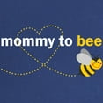 thumbnail image 2 of CafePress - Mommy To Bee Maternity T Shirt - Maternity Dark T-Shirt, 2 of 3
