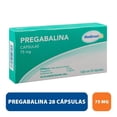 thumbnail image 1 of Pregabalina Medimart 75 mg, 28 cápsulas, 1 of 4