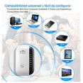 thumbnail image 4 of Repetidor y extensor de señal wifi BLOOSOM Blanco/Negro, 4 of 4