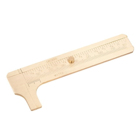 

Cement 4s Mini Solid Brass Calliper Calliper 80 Mm 3.15 Inch Jewellery Measuring Single Scale T Posts for Fencing 6