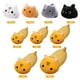 thumbnail image 2 of Almohada de peluche suave y linda con forma de gato, juguete de peluche largo y abrazable, 2 of 8