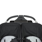 Baby Trend Navigator Double Jogging Stroller, Europa Black, Lightweight with Reclining Seats