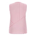 thumbnail image 5 of Bosfbaoi Tank Tops for Women Striped Crochet Sleeveless Shirts Round Neck Hollow Out Casual Summer Tops, 5 of 6