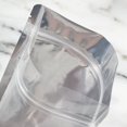 thumbnail image 4 of Bolsas independientes de papel de aluminio puro resellable, bolsas ziplock, bolsas de embalaje de té para refrigerios personalizadas, bolsas de subenvasado, 14*19 cm, 22 seda, 50 unidades oso de fresa Electrónica, 4 of 5