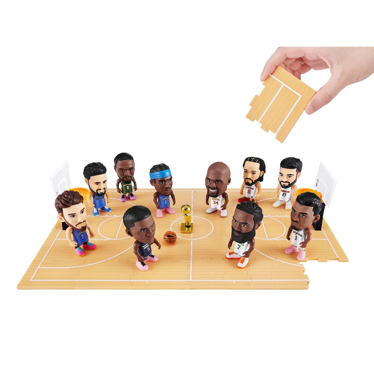 4個パック！5サプライズNBA BALLERS2 5 Surprise NBA Ballers Series 2 Collectible Basketball