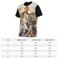 thumbnail image 2 of Genshin Impact Shirts Men's Short Sleeve Printed T-Shirt Graphic Comfortable Tee Tops Summer Blouse M, 2 of 5