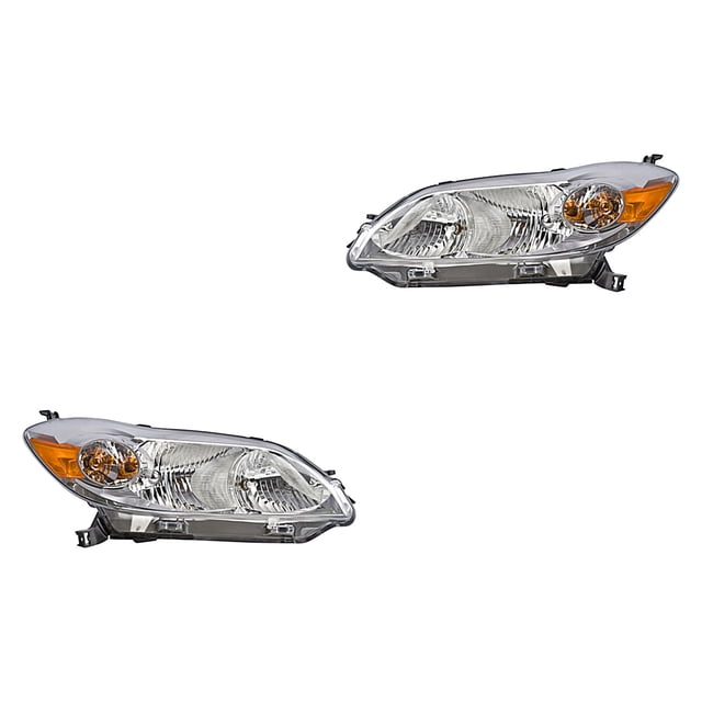Par de Faros Matrix 2009 A 2013 Toyota DEPO .