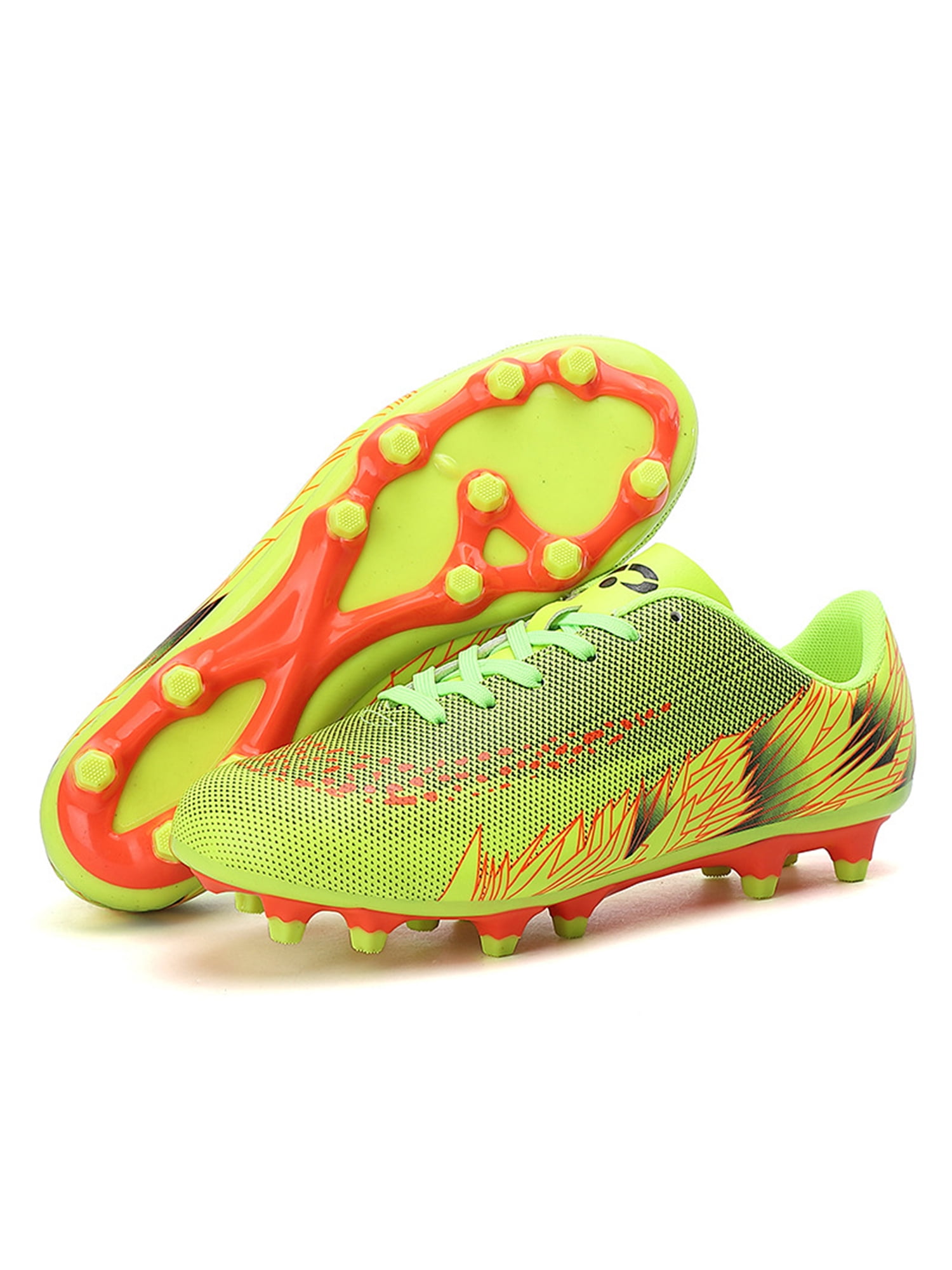 Men's Soccer Shoes Outdoor High Top Football Shoes Cleats Boots Athletic Fashion 