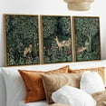 thumbnail image 2 of Hieng William Morris Wall Hieng Forest Animal Canvas Prints Wall Hieng Sets Farmhouse Living Room Decor Fox Rabbit Eagle Gothic Vintage Botanical Floral Oil Painting Pictures, 2 of 6