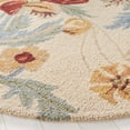 thumbnail image 3 of SAFAVIEH Blossom Emely Floral Area Rug, Beige/Multi, 6' x 6' Round, 3 of 7