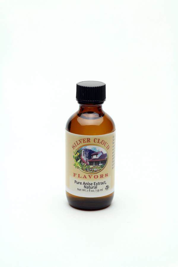 Pure Anise Extract, Natural 2 fl. oz. glass bottle
