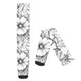 thumbnail image 2 of Full Of Flowers Womens Thigh High Stocks Over Knee High Socks Thigh Tigh Boot Stockings, 2 of 7