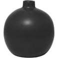 thumbnail image 6 of DecMode 17" Matte Black Ceramic Vase, 6 of 12