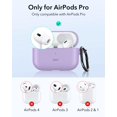 thumbnail image 2 of Funda ESR para AirPods Pro de 2.ª generación con MagSafe Purple, 2 of 9