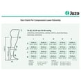 thumbnail image 2 of Juzo 2002 Soft Open Toe Thigh Highs w/Silicone Band Border - 30-40 mmHg Short, 2 of 2