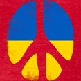 thumbnail image 3 of CafePress - Peace In Ukraine T Shirt - Mens Football Shirt, 3 of 4