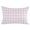 Blush, Rose, White, variant on Vintage Blue Check Throw Pillow Cover 20 x 30 Inch Decorative Pillow Cover Buffalo Plaid Farmhouse Country Stripe Lumbar Pillowcase Seasonal Rectangle Cushion Case for Couch Sofa Bed Living Room