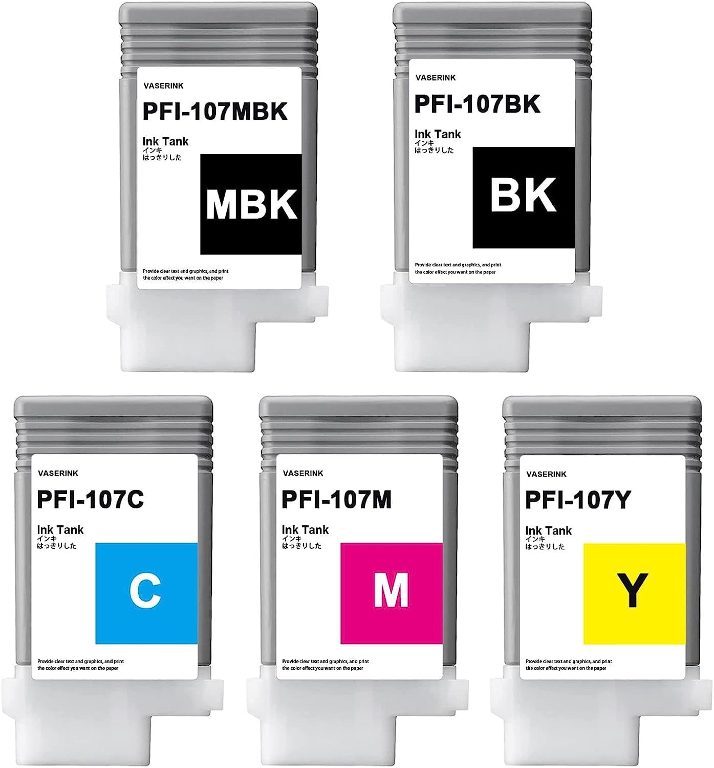 Ink Canon PFI-107 PFI-107MBK Cartridge Tank MBK⁄BK⁄C⁄M⁄Y