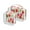 Tulipa Pattern, variant on Clear Makeup Bags with Handle Large Opening 2 Pack Set Toiletry Bag Quart Size Bag, for Women Man Traveling Travel Essentials, Toiletries and Other. Tulipa Blue Leaf