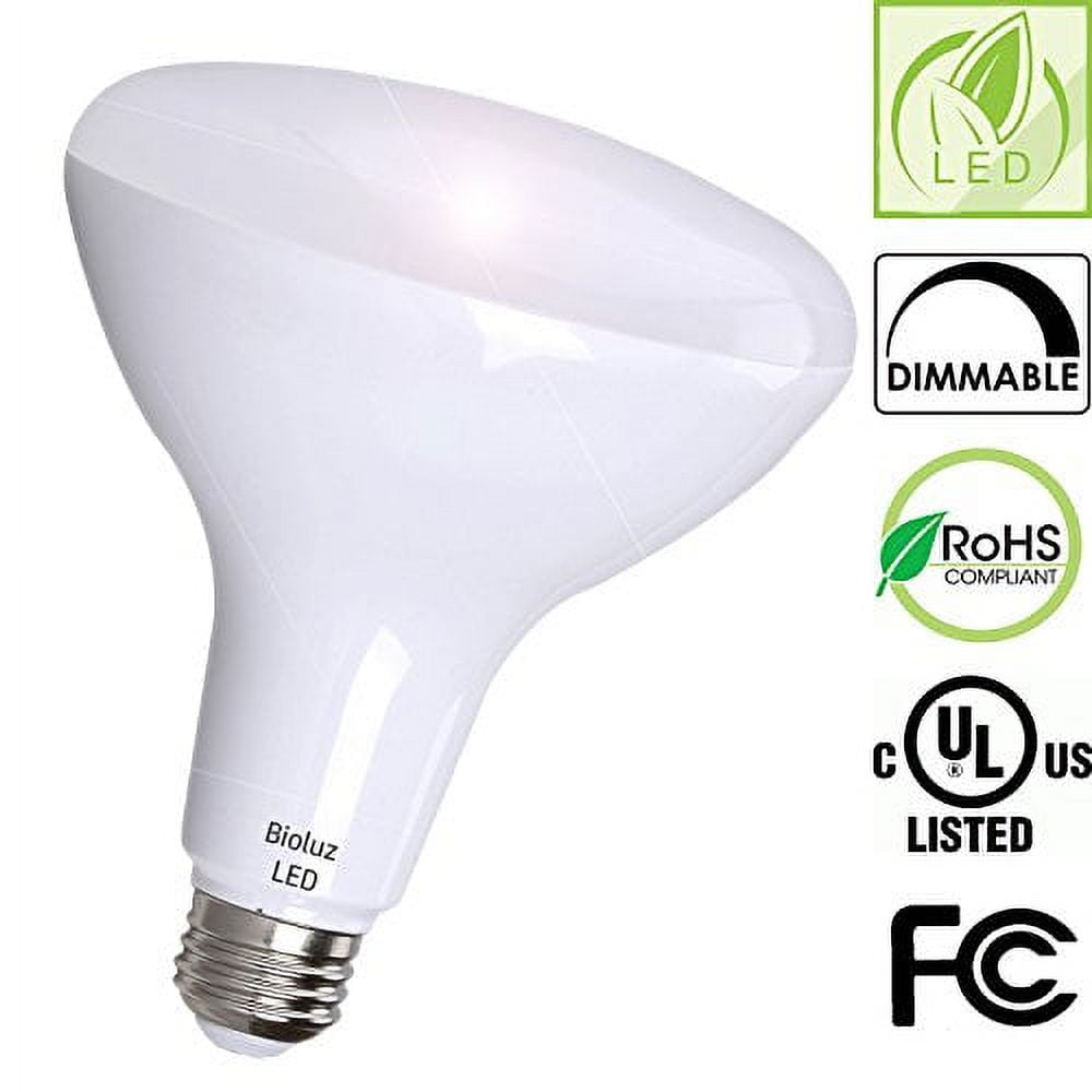 4-Pack R16 LED Bulbs, 2700K Warm White Dimmable – 5W E26 Flood Lights For Recessed Cans, Lamps
