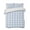 LightBLue, variant on Quilts Full Size, Light Blue Plaid Soft Comforter Bedding Set for Bed, Modern Minimalist Country Lightweight Quilted Bedspread with Pillow Cover(2 Pieces) for All Season, 78x90 Inch
